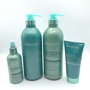 Infusion K Thickening Pro-Growth Shampoo Conditioner Hair Care Set
